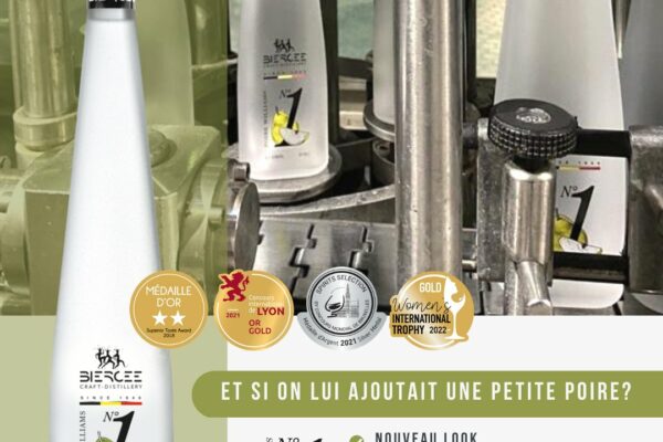 Nouvelle identité pour la Poire William N°1